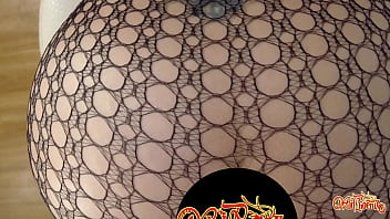 Plugged and pounded in my body stocking