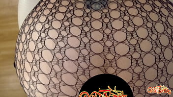 Plugged and pounded in my body stocking