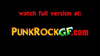 Punk girlfriend cock thirst