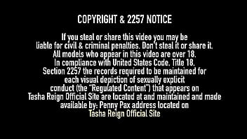 Tasha reign masturbates her horny cunt outdoors by that pool