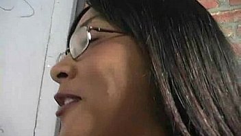 Ebony teases then gives a good blowjob 2