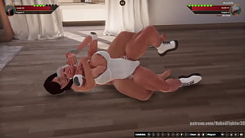 Lorna vs broadzilla nf3d lesbian no rules combat