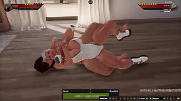 Lorna vs broadzilla nf3d lesbian no rules combat