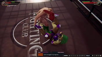 Kallan vs jennifer nf3d female mma combat ring