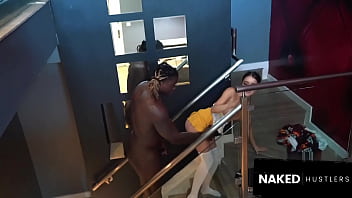 Home video captures size queen slut girlfriend secret affairs while her bf is at work