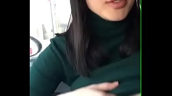 Russian sexy girl nice tits public
