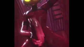 Moxxie masturbandose