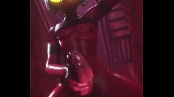 Moxxie masturbandose