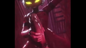 Moxxie masturbandose