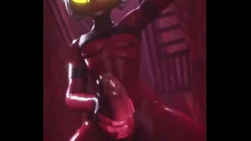 Moxxie masturbandose