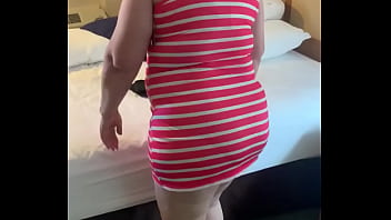 Wife showing her sexy panty line