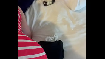 Wife showing her sexy panty line