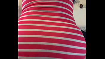 Wife showing her sexy panty line