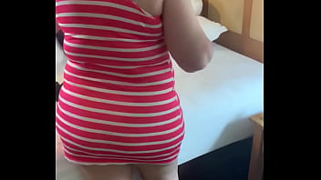 Wife showing her sexy panty line