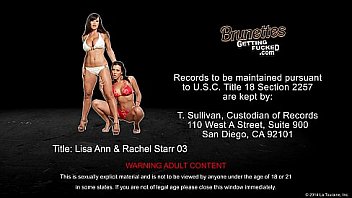 Brunettes lisa ann and rachel starr fucking