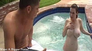 Brunette fucks young slut