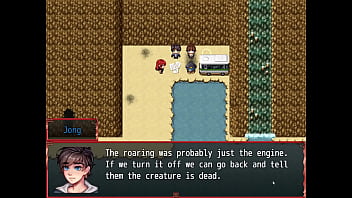 Harem in another world hentai game ep 30 best friend first handjob