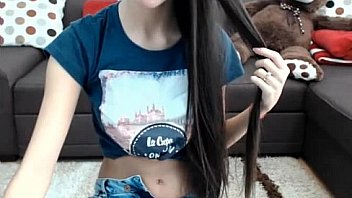 Brunette teen live webcam