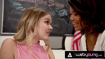 Hot teens fuck instead of studying