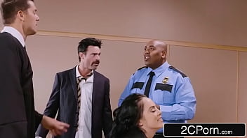 Courtroom drama turns 3 way anal fucking as judge and hubby teach her a lesson Courtroom drama turns 3 way anal fucking as judge and hubby teach her a lesson