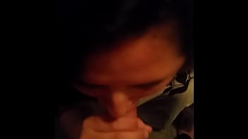 Young asian girlfriend loves sucking dick