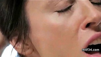 Horny big tit milf loves anal