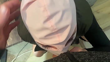 A real slut is happy when her husband leaves home and she can fuck her husband's friend