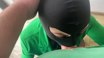 A real slut is happy when her husband leaves home and she can fuck her husband's friend