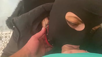 A real slut is happy when her husband leaves home and she can fuck her husband's friend