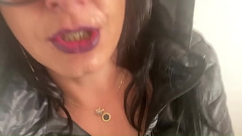 A real slut is happy when her husband leaves home and she can fuck her husband's friend