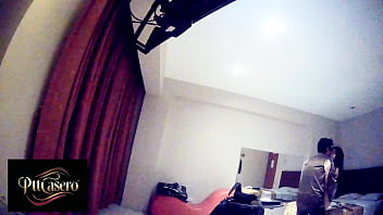 Llegando al hotel para cacharla parte 1 flash flash flash