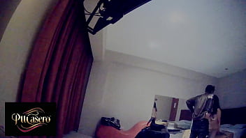 Llegando al hotel para cacharla parte 1 flash flash flash