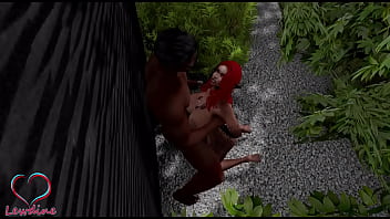 Keen getting lucky behind the steamy sauna's in sushi city