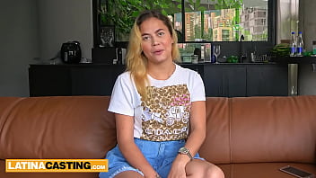 Blonde latina goes deep when given the chance to suck a massive dick Blonde latina goes deep when given the chance to suck a massive dick