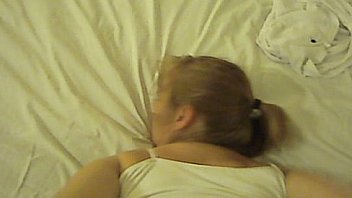 White chick gets pounded by black dick