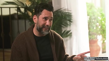 Ebony avery jane and her bf was caught having sex by the house caretaker to avoid trouble she lets him join and have them fuck her all at once