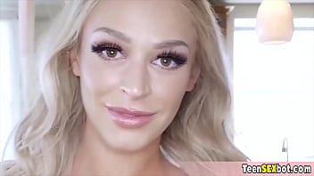 Nympho milf having a sensual masturbation session