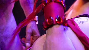 Wild carnaval groupsex anal orgy