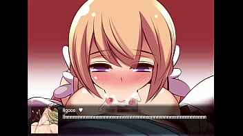 Mouth cream pie for gal