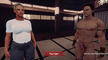 Felicity vs giulius nf3d mixed mma combat femdom battle