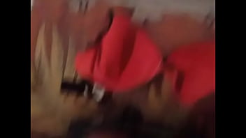 Step brother cums on sister's bra cup