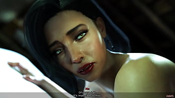 Hot 3d milf blows me while cheating