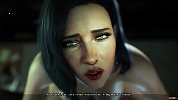 Hot 3d milf blows me while cheating