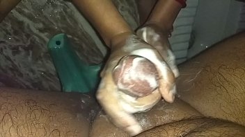 Sexy indian wife giving handjob to hubby while bathing Sexy indian wife giving handjob to hubby while bathing
