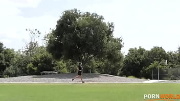 All natural ella knox gets her milk tits fucked real hard in the outdoors gp1128