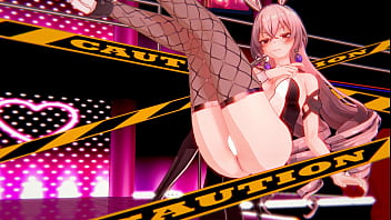 Bronya rand from honkai star rail but its rabbit hole and made in koikatsu studio