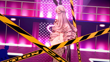 Bronya rand from honkai star rail but its rabbit hole and made in koikatsu studio