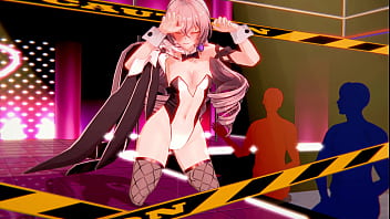 Bronya rand from honkai star rail but its rabbit hole and made in koikatsu studio