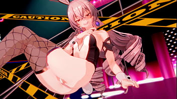 Bronya rand from honkai star rail but its rabbit hole and made in koikatsu studio