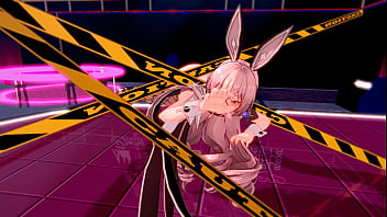 Bronya rand from honkai star rail but its rabbit hole and made in koikatsu studio